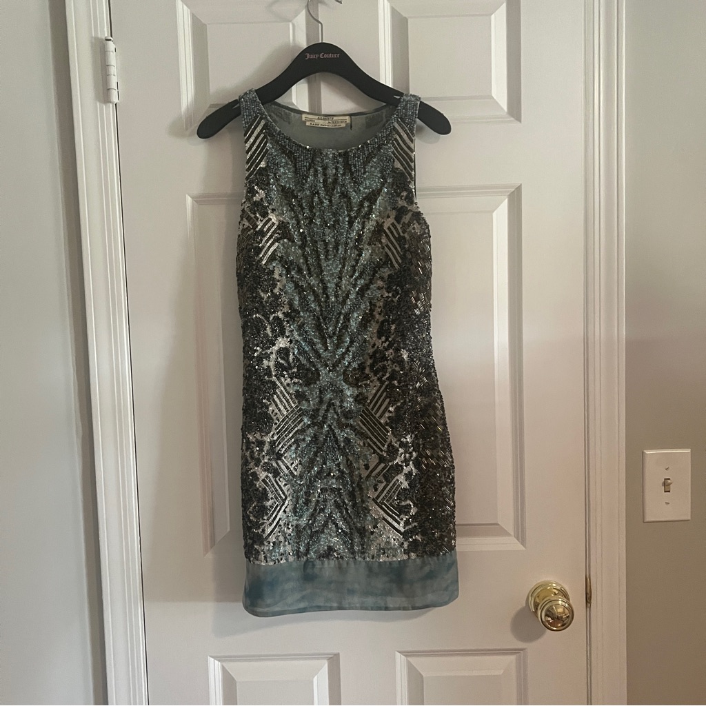 Allsaints Sequin Sleeveless Dress